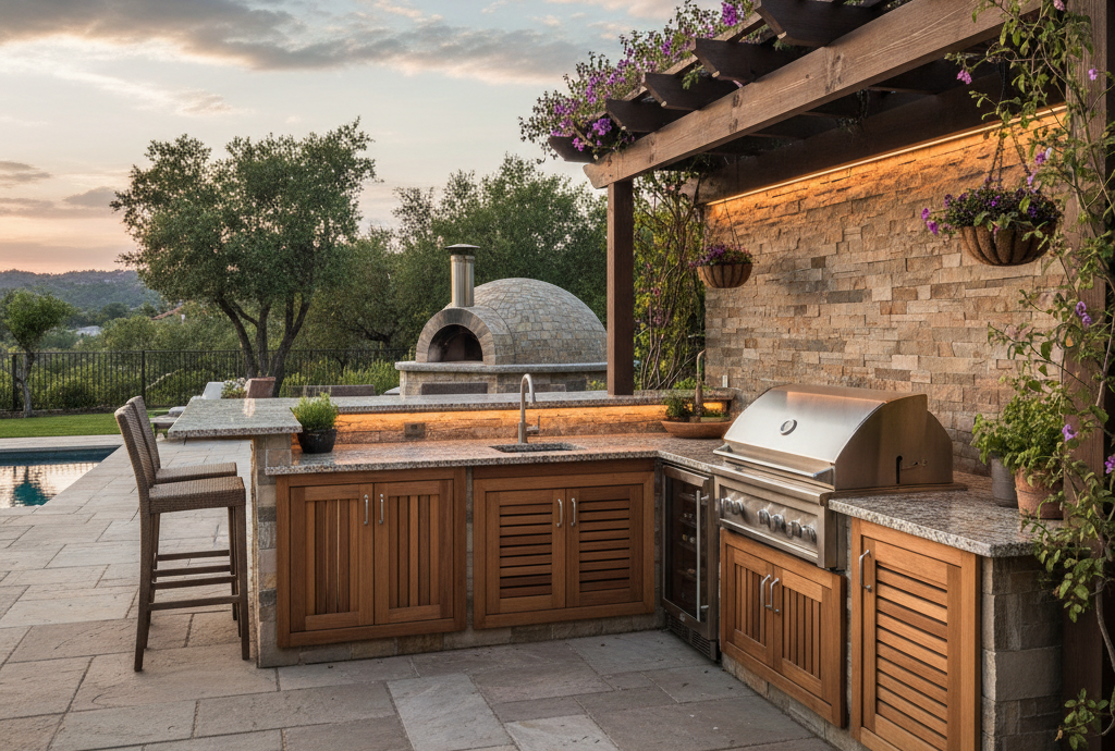 How Weatherproof Cabinet Materials Extend the Life of Outdoor Kitchens in Coastal Florida Climates